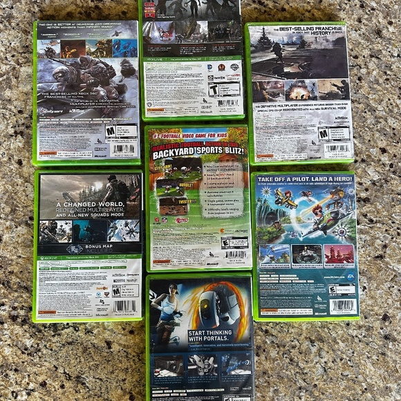 XBox 360 Video games: Call of Duty, Injustice, NFL Backyard Football, My Sims... - Picture 2 of 16